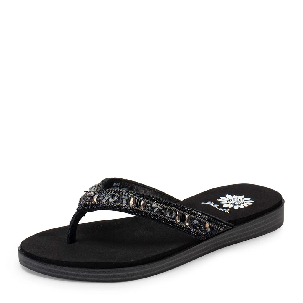 Women's Yellow Box Deming Sandal BLACK 65606