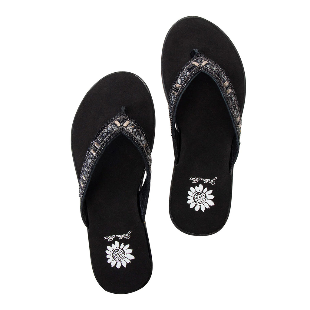 Women's Yellow Box Deming Sandal BLACK 65606