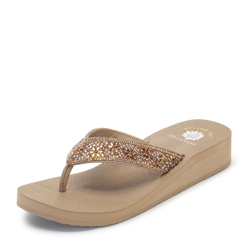 Women's Yellow Box Charilynn Sandal TAUPE 65629