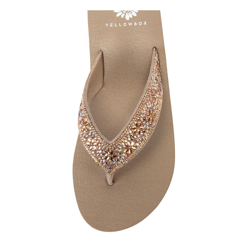 Women's Yellow Box Charilynn Sandal TAUPE 65629