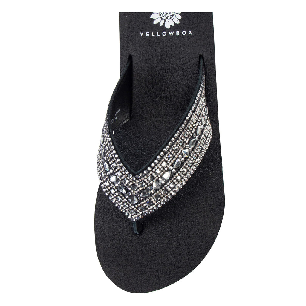 Women's Yellow Box Laiken Sandal BLACK 65636