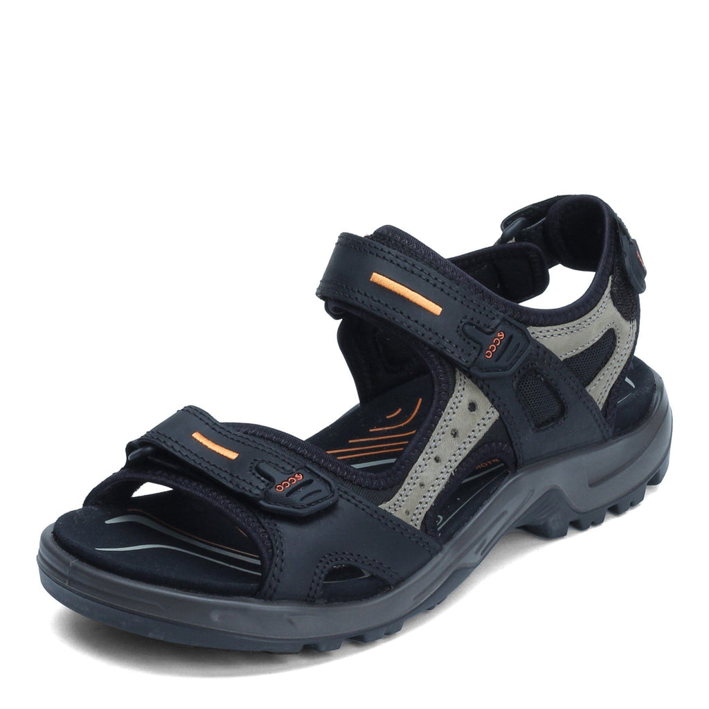 Men's Ecco Yucatan Sandal BLACK / MOLE 69564-50034
