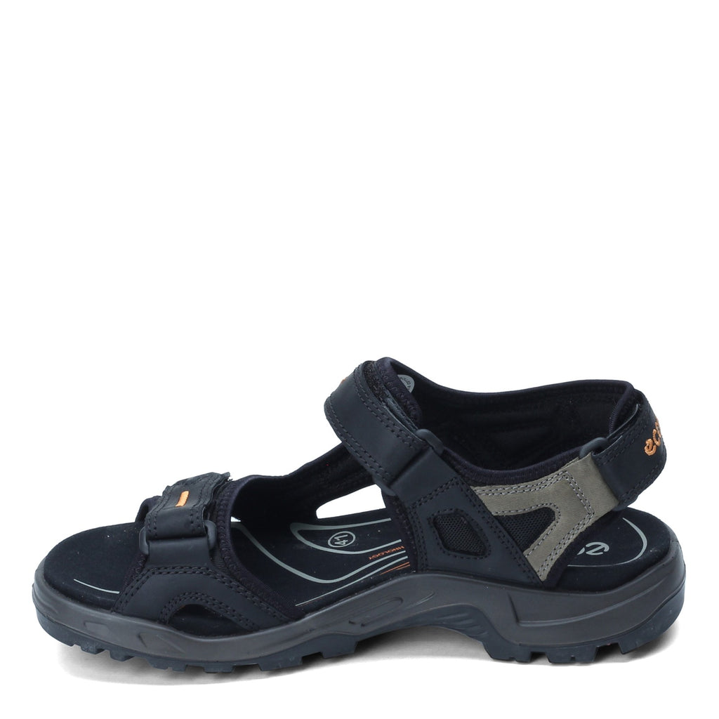 Men's Ecco Yucatan Sandal BLACK / MOLE 69564-50034