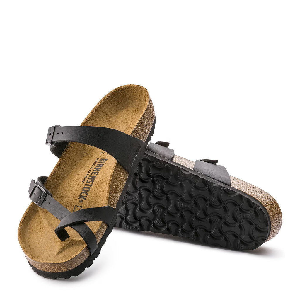 Women's Birkenstock Mayari Sandal - Regular Fit BLACK BIRKO-FLOR 71791 R