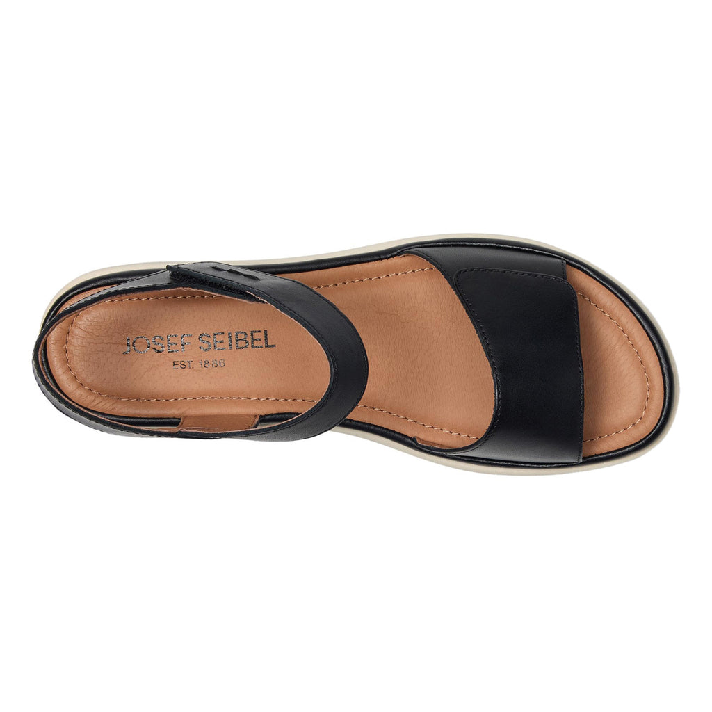 Women's Josef Seibel Sevran 01 Sandal BLACK 76401-205100