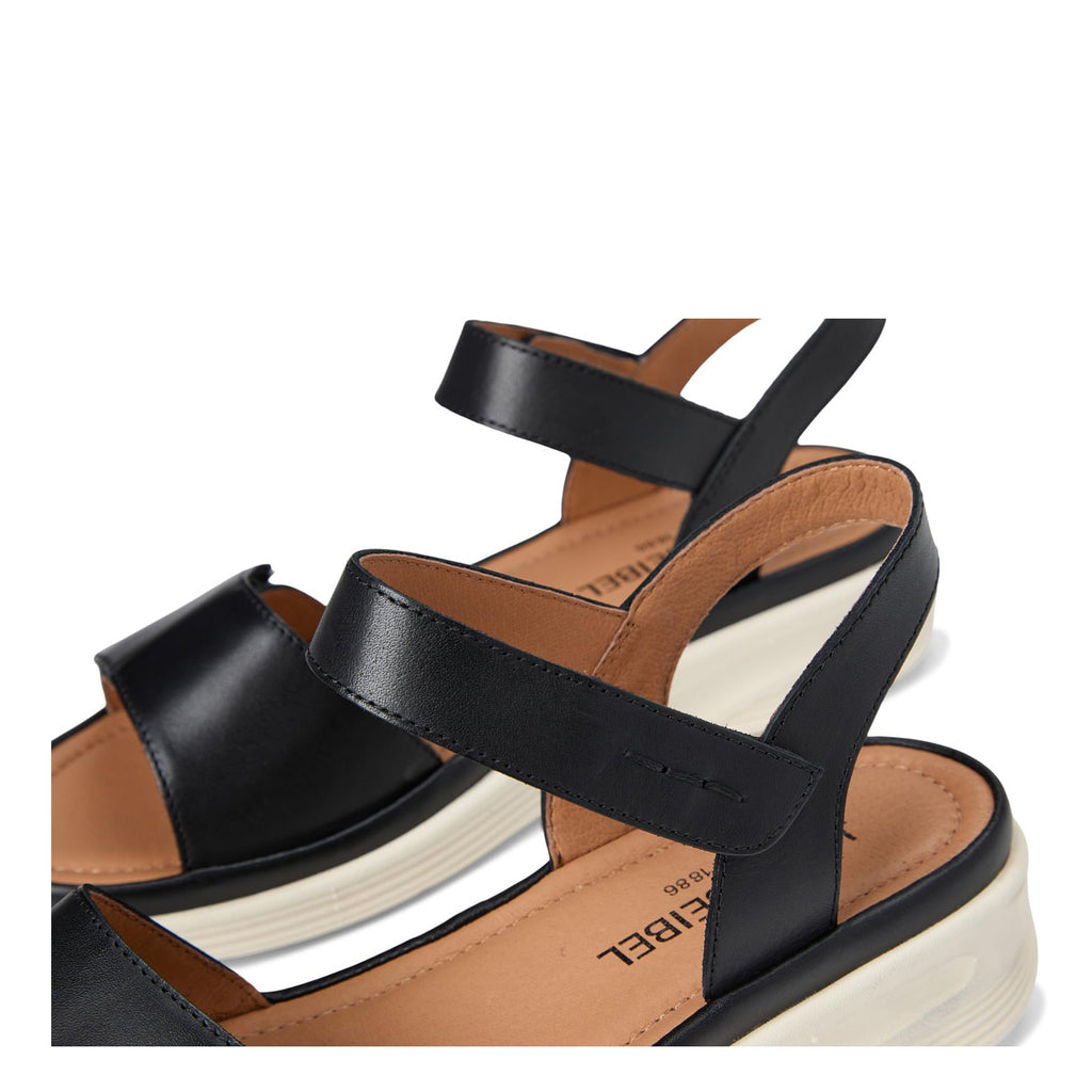 Women's Josef Seibel Sevran 01 Sandal BLACK 76401-205100