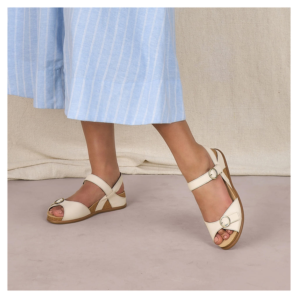 Women's Dansko Candace Sandal IVORY 7801-610300