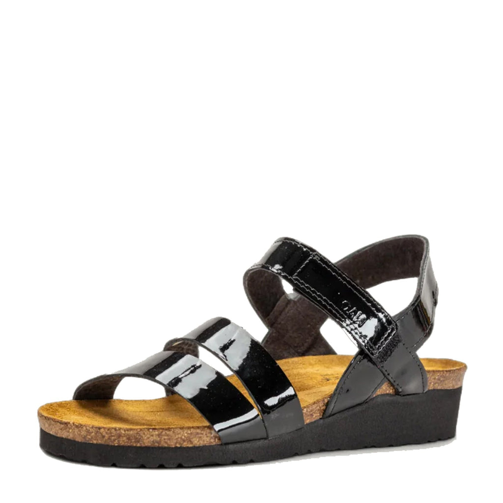 Women's Naot Kayla Sandal BLACK PATENT 7806-501