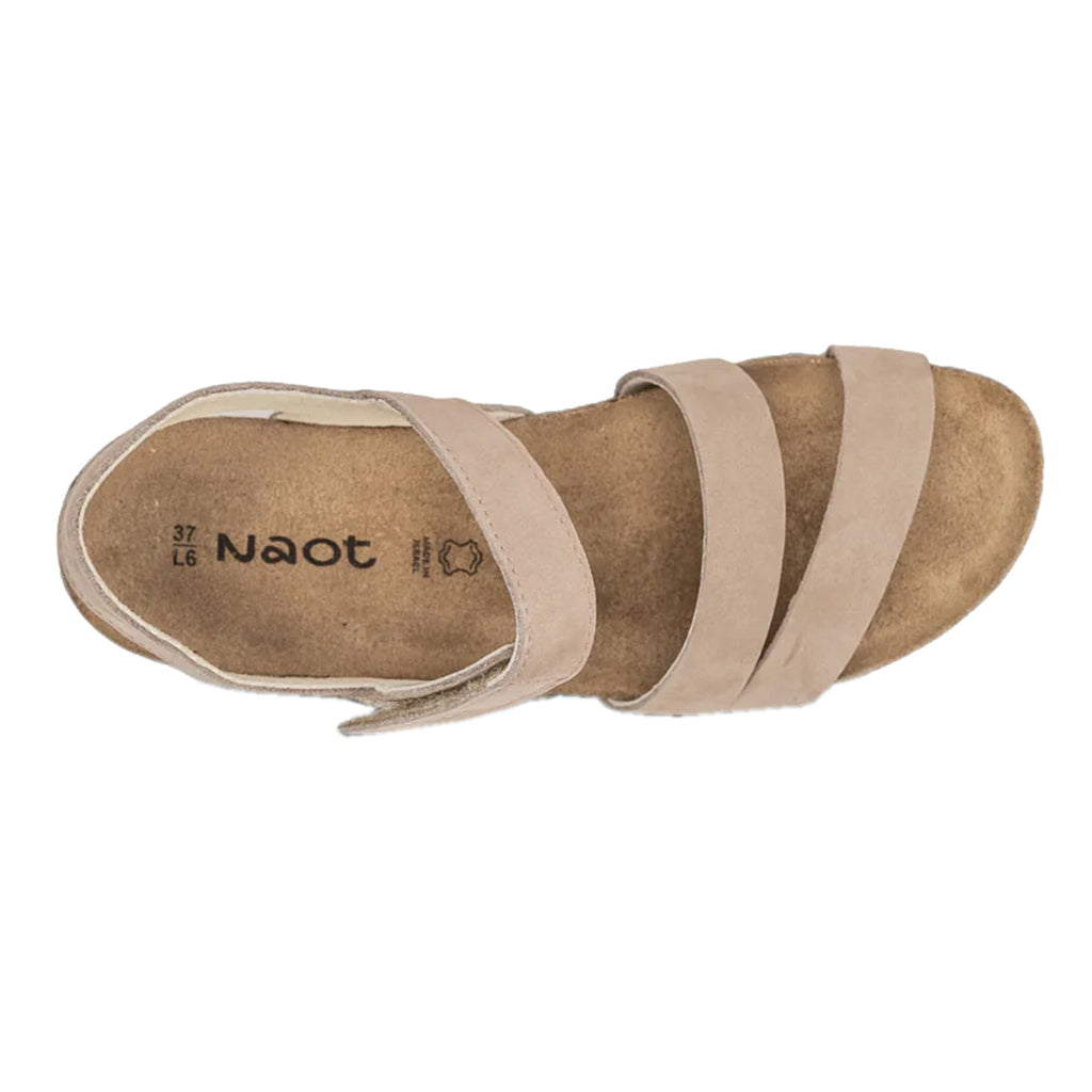 Women's Naot Kayla Sandal STONE NUBUCK 7806-H53