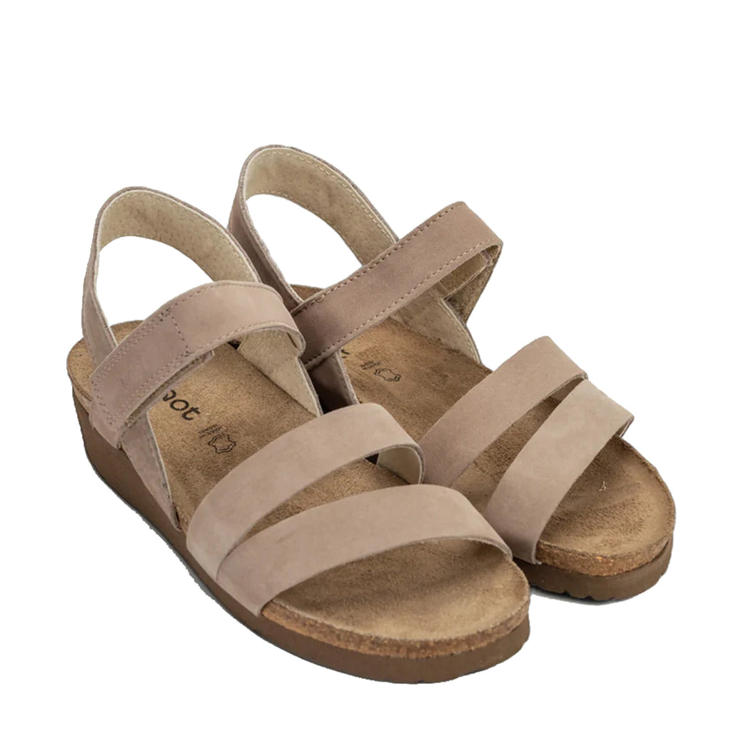 Women's Naot Kayla Sandal STONE NUBUCK 7806-H53