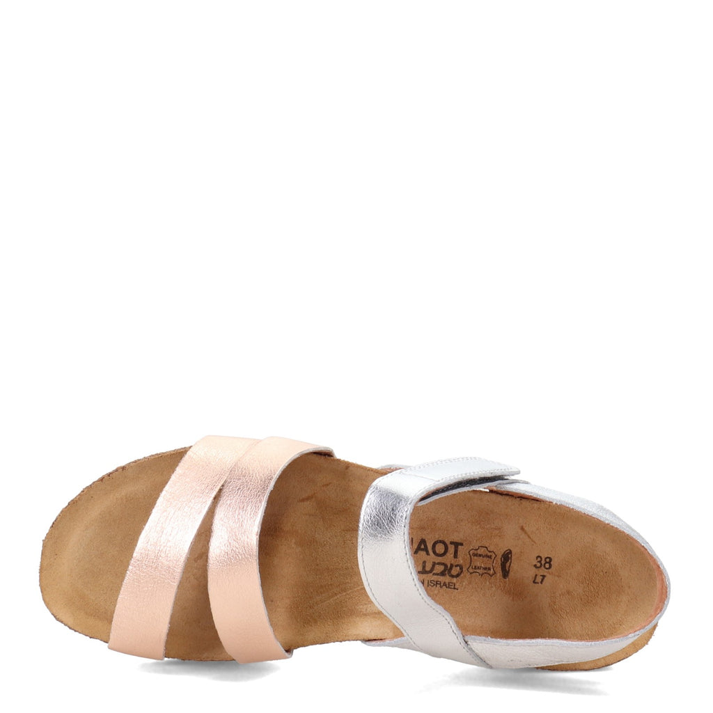 Women's Naot Kayla Sandal SILVER COPPER 7806-NUX