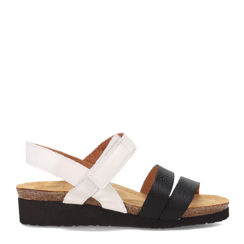 Women's Naot Kayla Sandal WHITE BLACK 7806-WFX