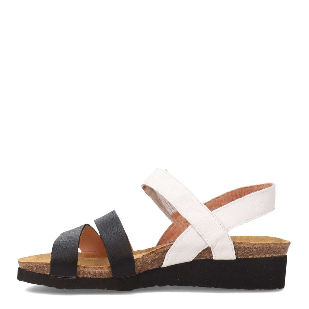 Women's Naot Kayla Sandal WHITE BLACK 7806-WFX