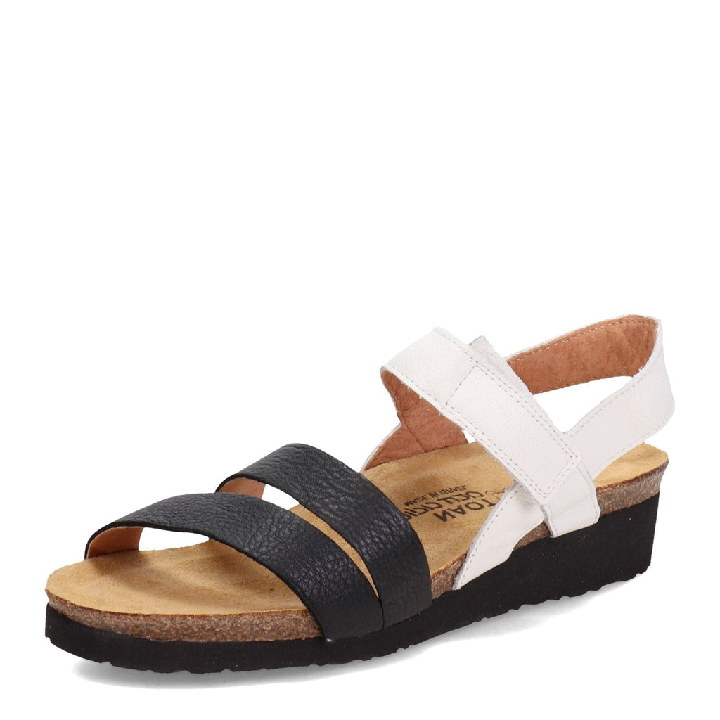 Women's Naot Kayla Sandal WHITE BLACK 7806-WFX