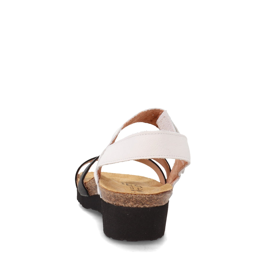 Women's Naot Kayla Sandal WHITE BLACK 7806-WFX