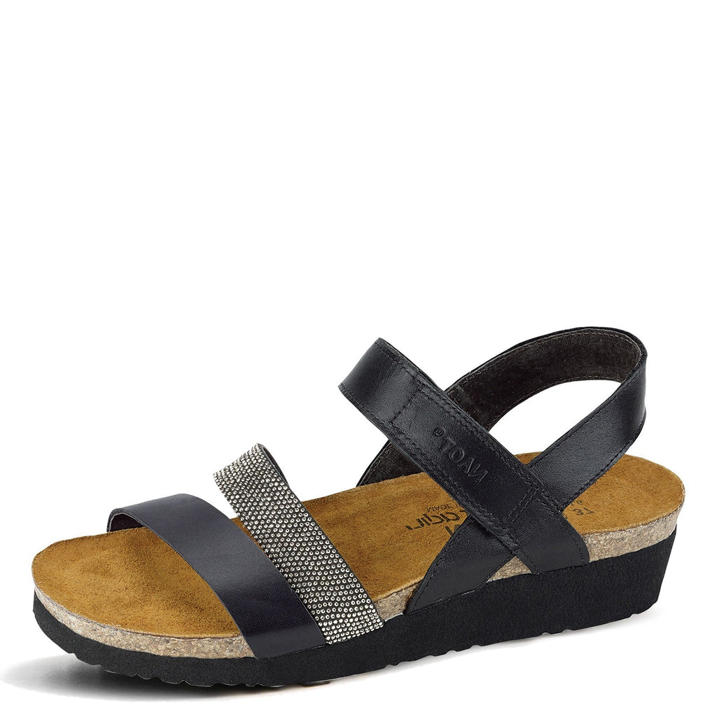 Women's Naot Krista Sandal BLACK 7807-NCT
