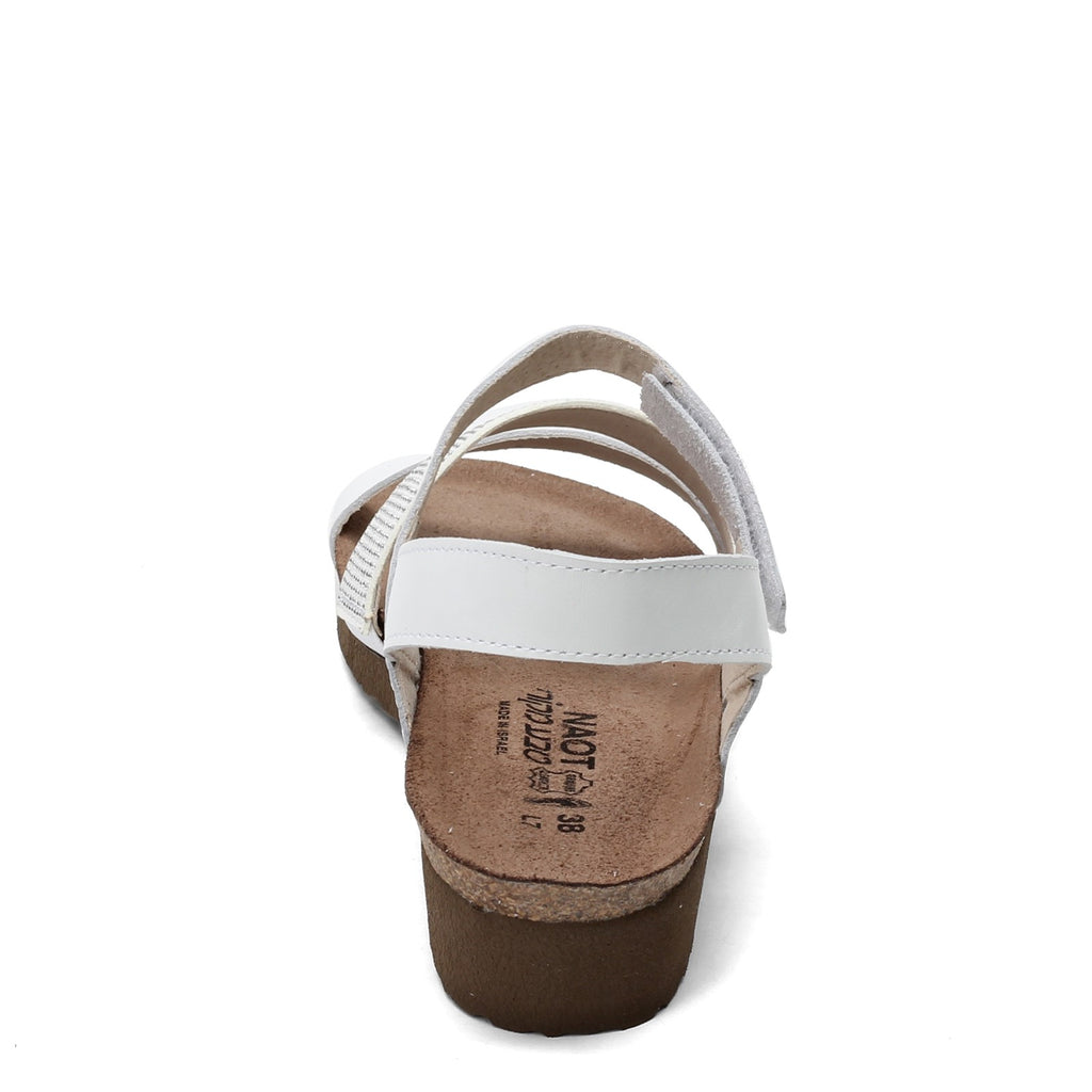 Women's Naot Krista Sandal WHITE LEATHER 7807-WB4