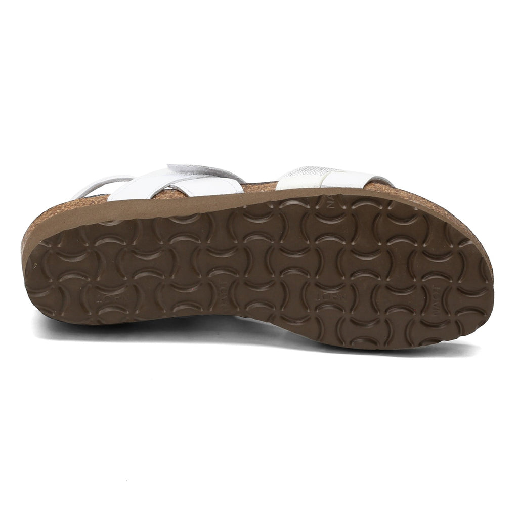 Women's Naot Krista Sandal WHITE LEATHER 7807-WB4