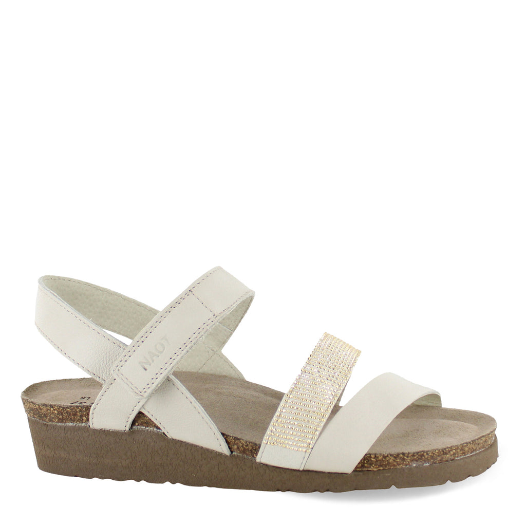 Women's Naot Krista Sandal IVORY / GOLD 7807-WZP