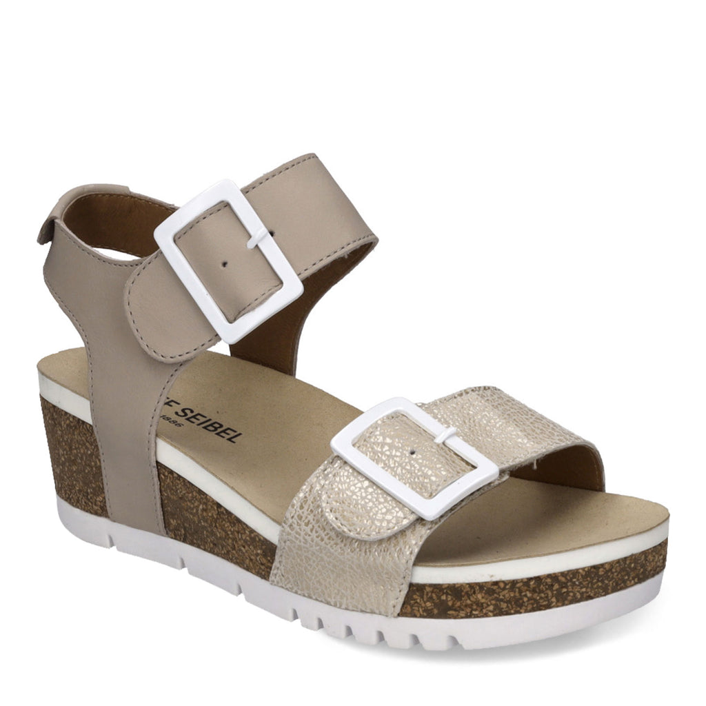 Women's Josef Seibel Quinn 02 Sandal CREAM 83502-456231
