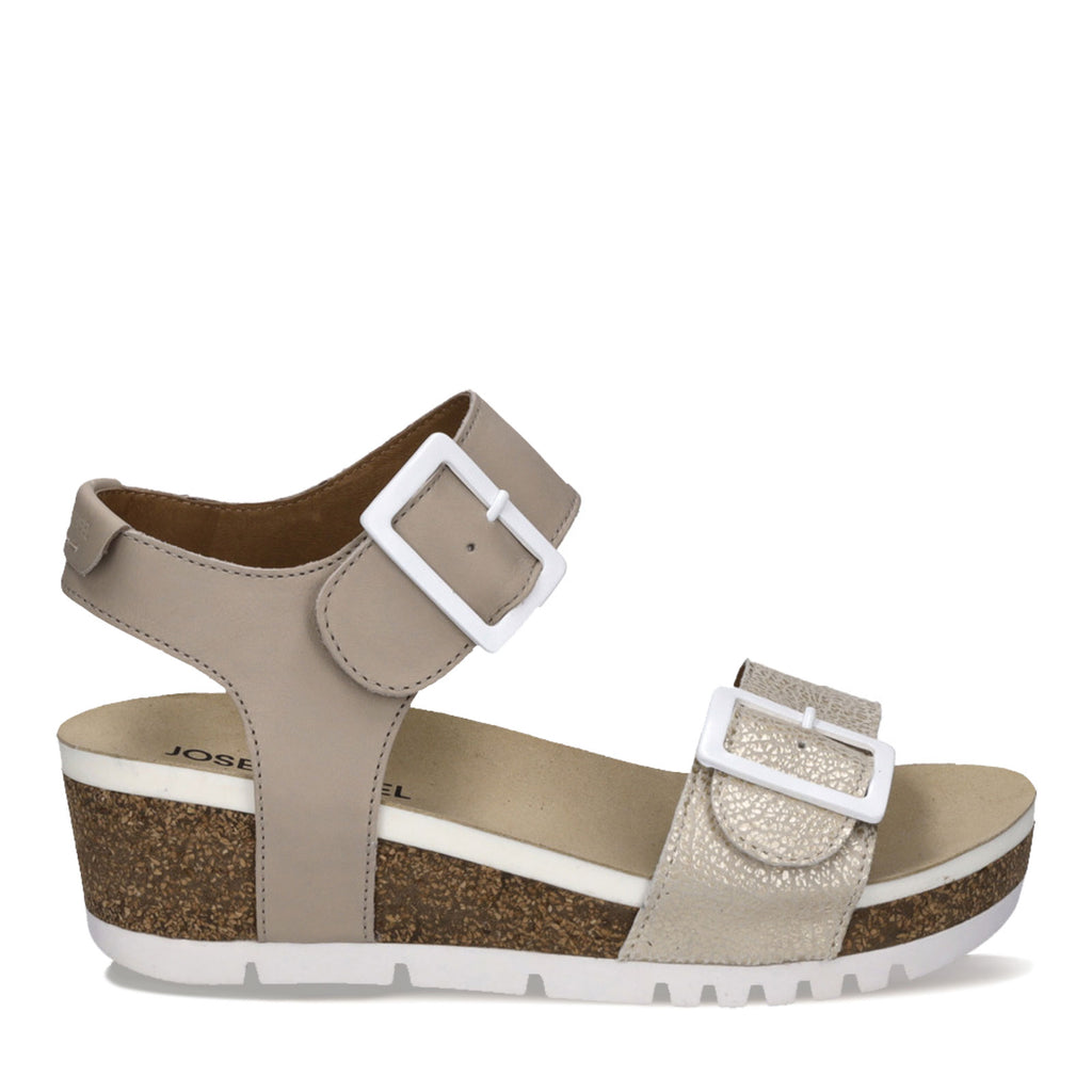 Women's Josef Seibel Quinn 02 Sandal CREAM 83502-456231