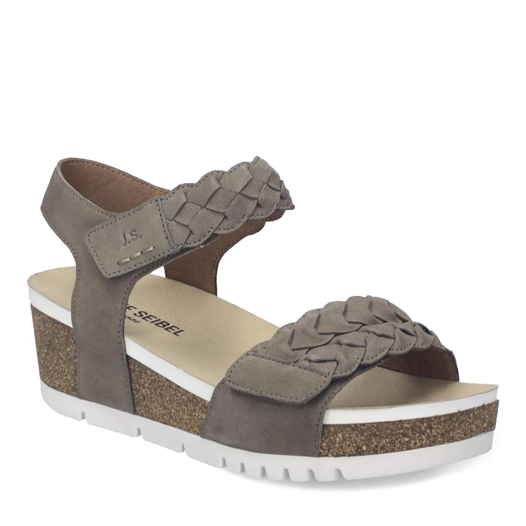 Women's Josef Seibel Quinn 22 Sandal GRANITE 83522-380740