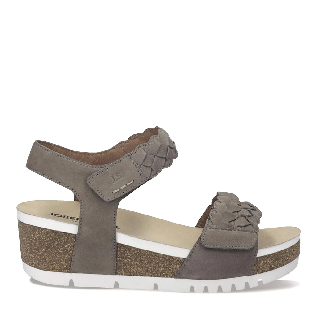 Women's Josef Seibel Quinn 22 Sandal GRANITE 83522-380740