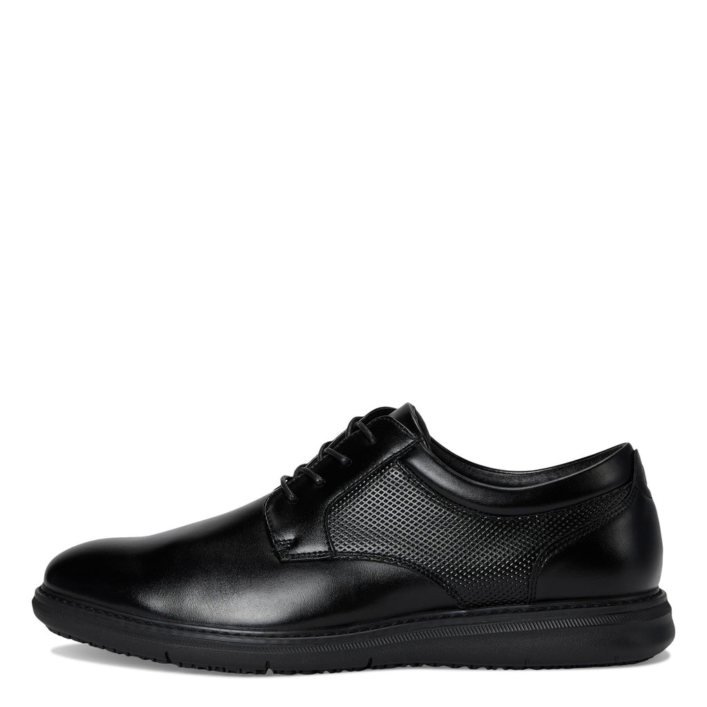 Men's Nunn Bush Chase Work Plain Toe Oxford BLACK 85126-001