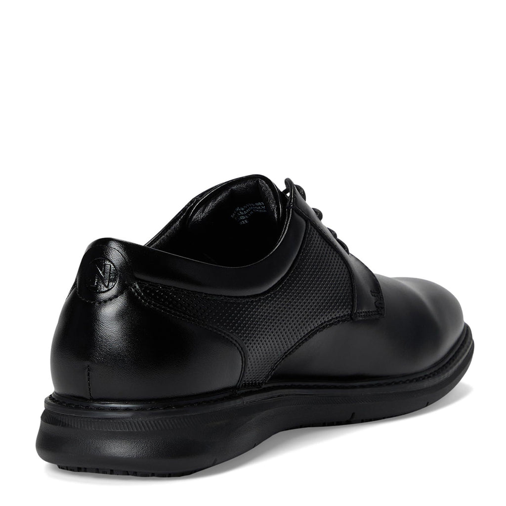 Men's Nunn Bush Chase Work Plain Toe Oxford BLACK 85126-001