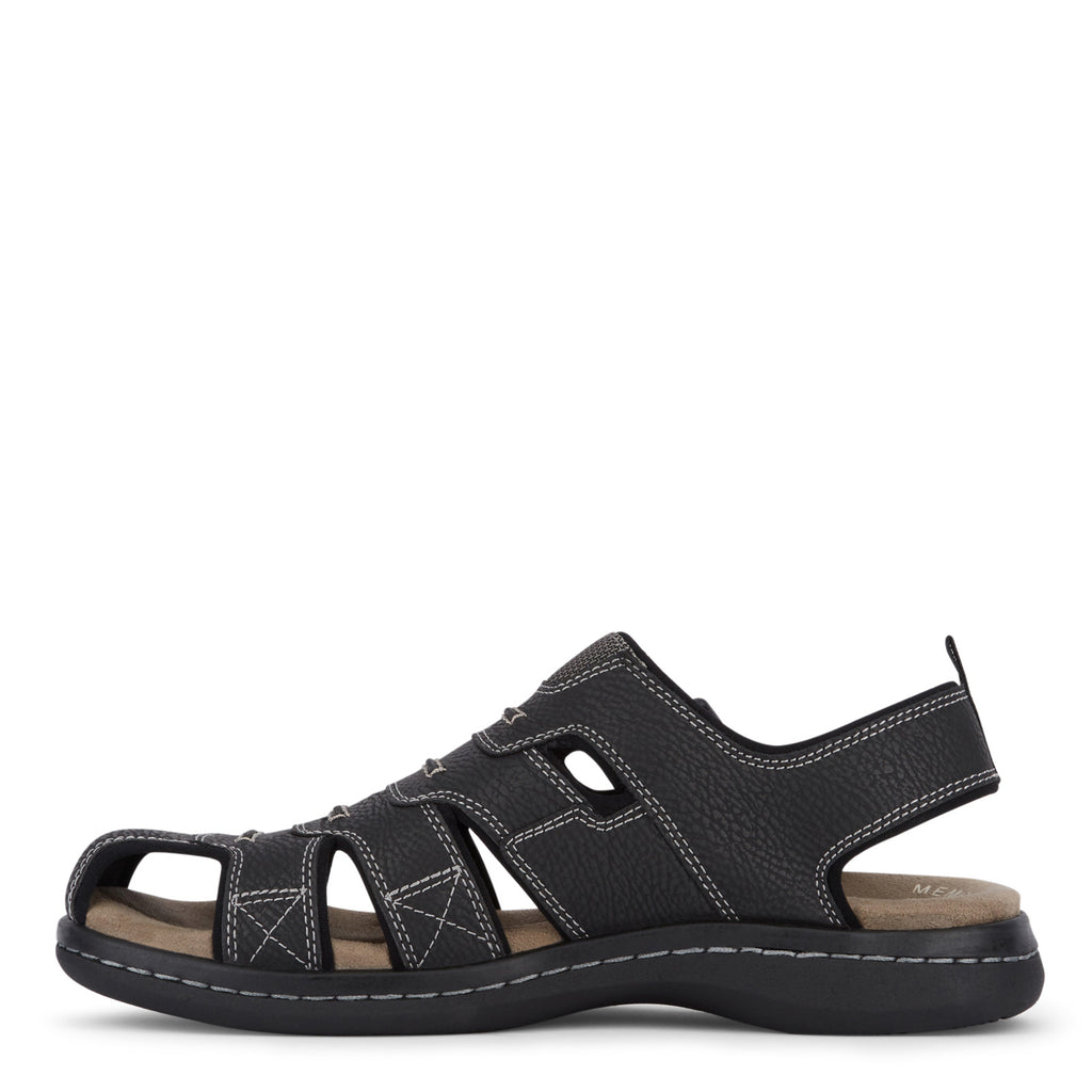 Men's Dockers Searose Fisherman Sandal BLACK 90-21374