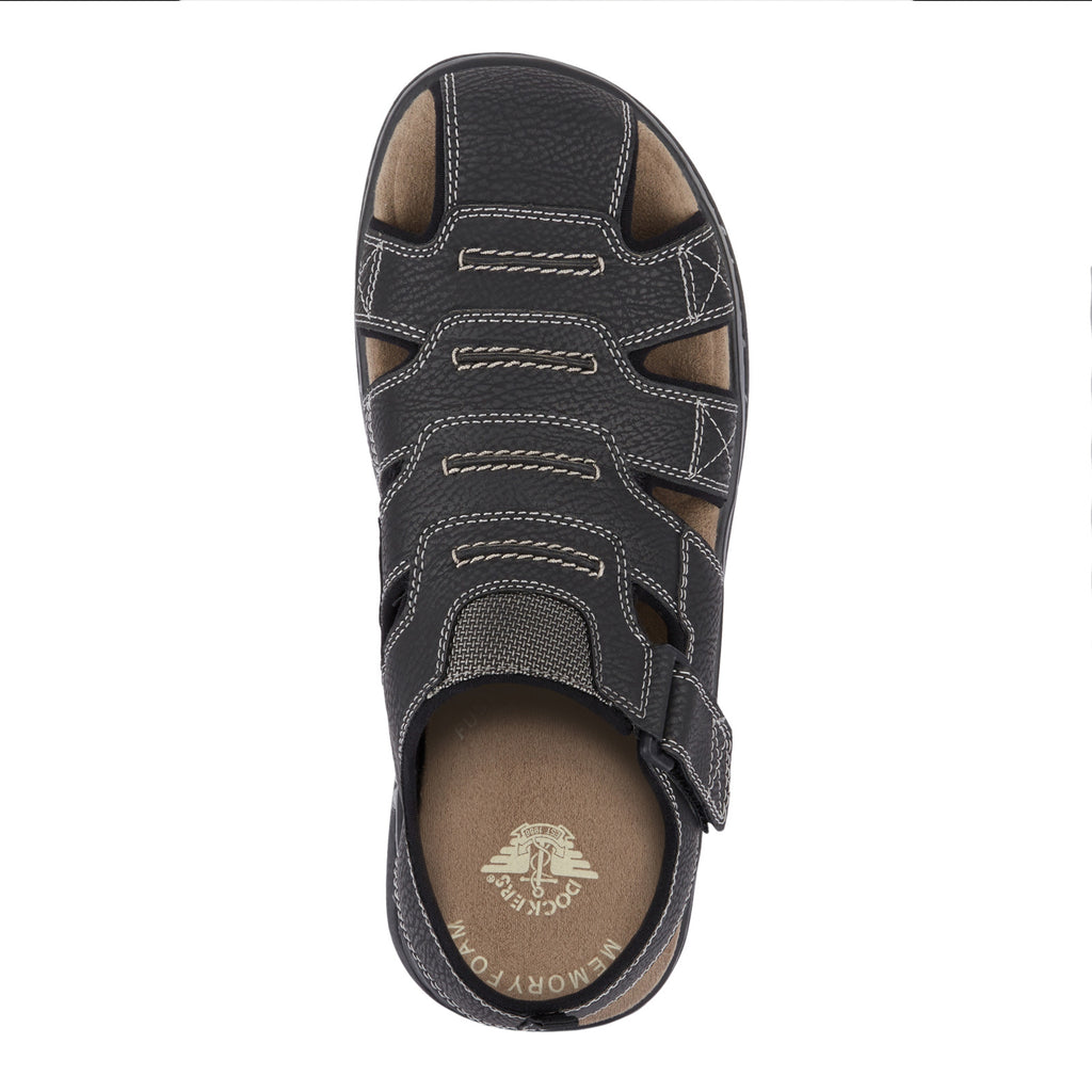 Men's Dockers Searose Fisherman Sandal BLACK 90-21374
