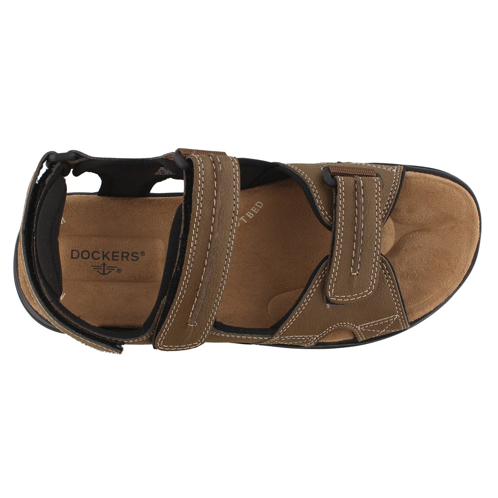 Men's Dockers Newpage Sandal DARK TAN 90-21382