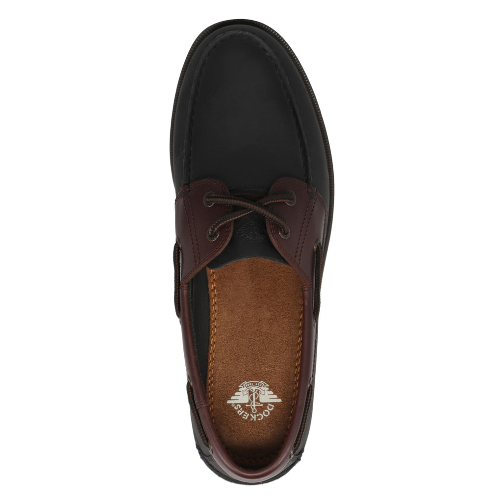 Men's Dockers Vargas Boat Shoe BLACK BROWN 90-34129
