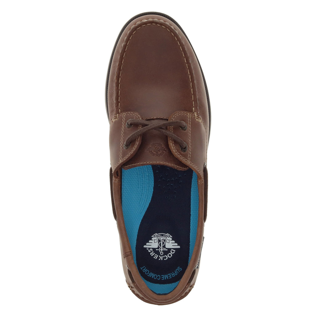 Men's Dockers Dennison Boat Shoe CHESTNUT 90-34408