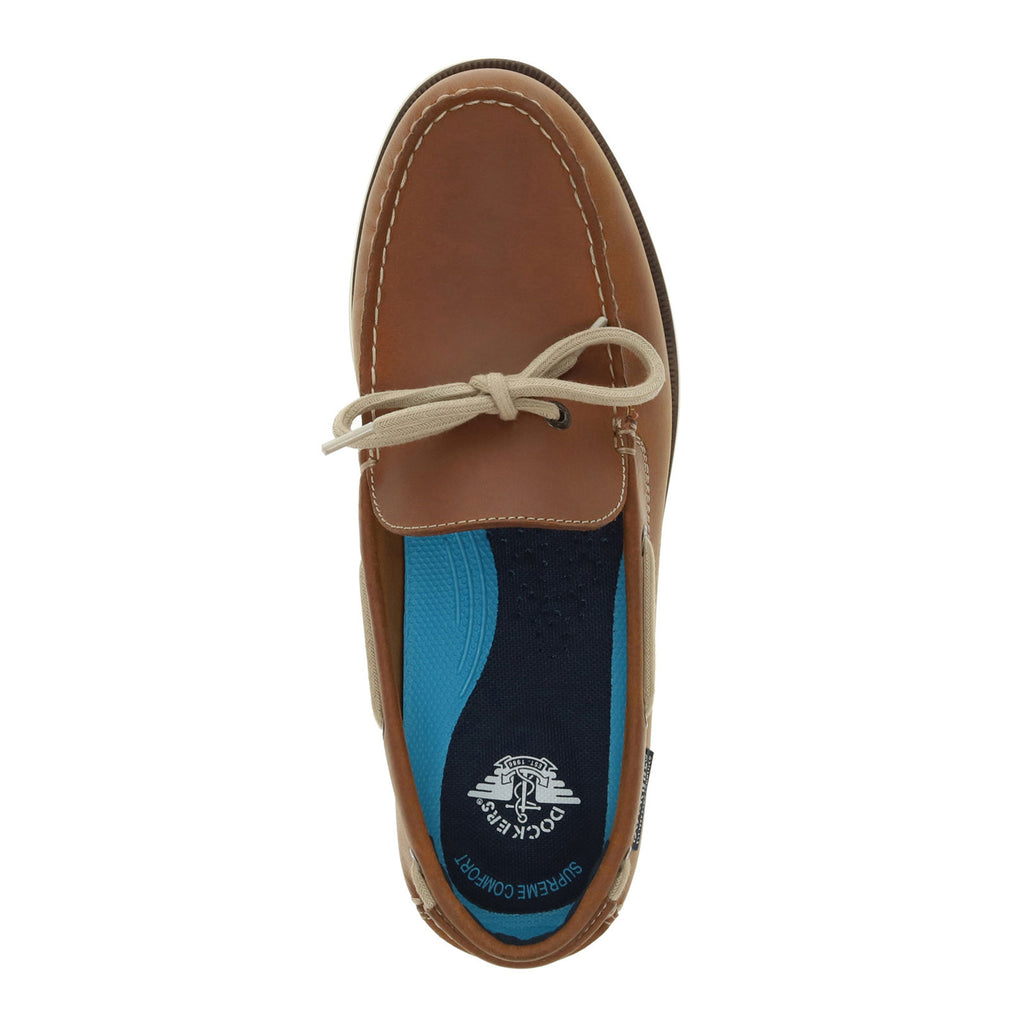 Men's Dockers Darnell Boat Shoe DARK TAN 90-34412