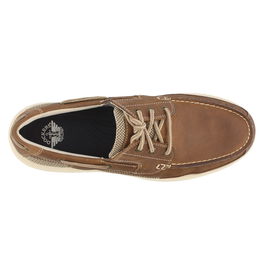 Men's Dockers Beacon Boat Shoe DARK TAN 90-38613