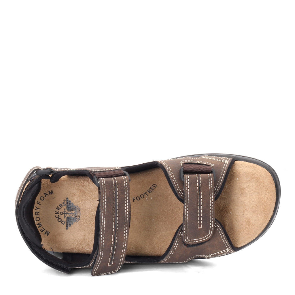 Men's Dockers Newpage Sandal BROWN DARK 90-71388