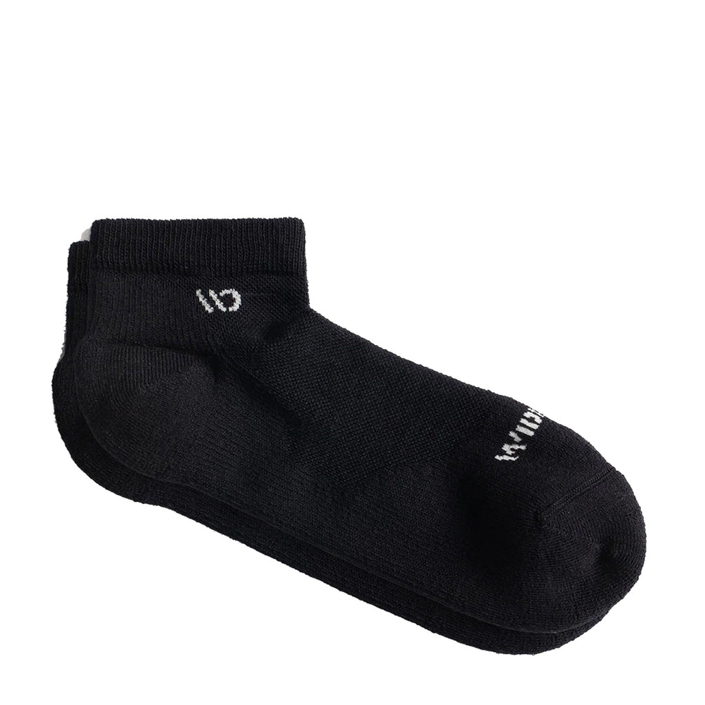 Men's Wide Open Cushioned Solid No Show Socks - 1 Pair BLACK 9000-BLACK
