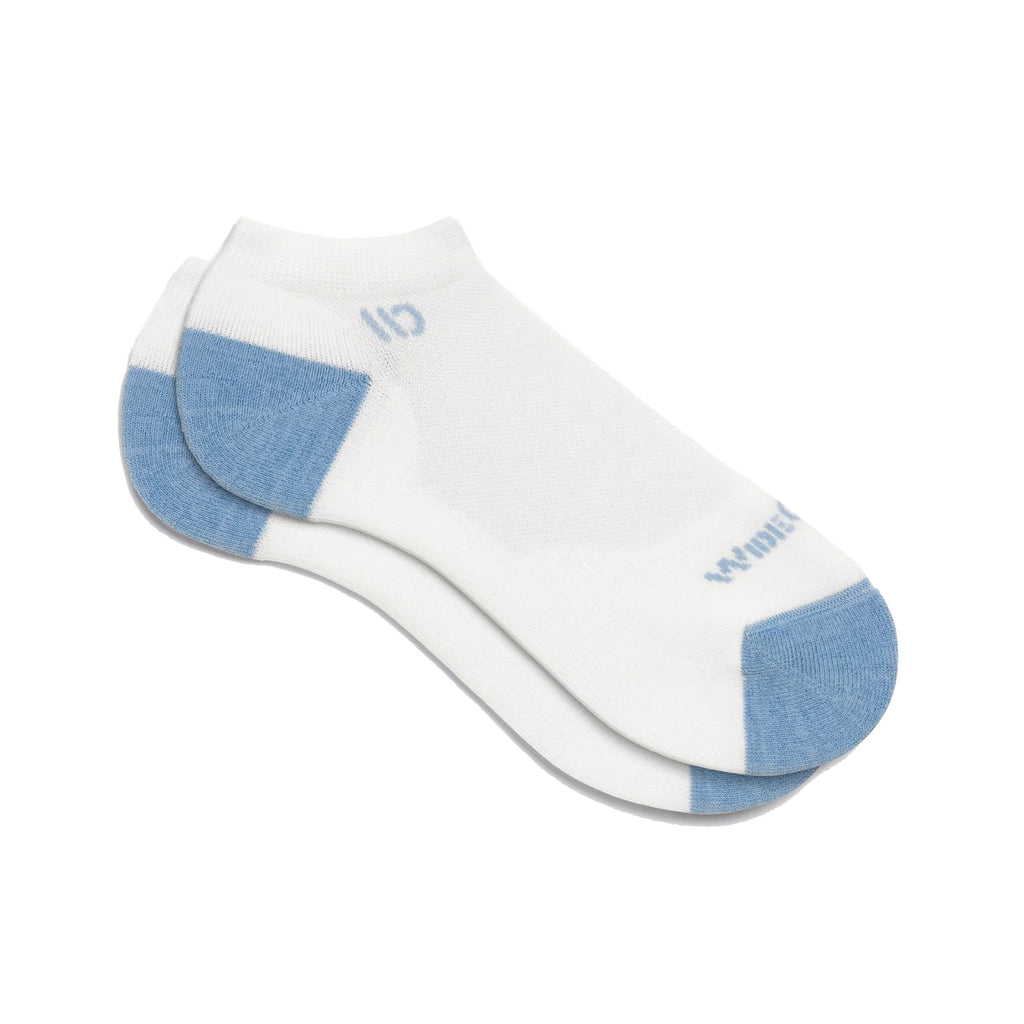 Women's Wide Open Cushioned Solid No Show Socks - 1 Pair WHITE 9500-WHITE