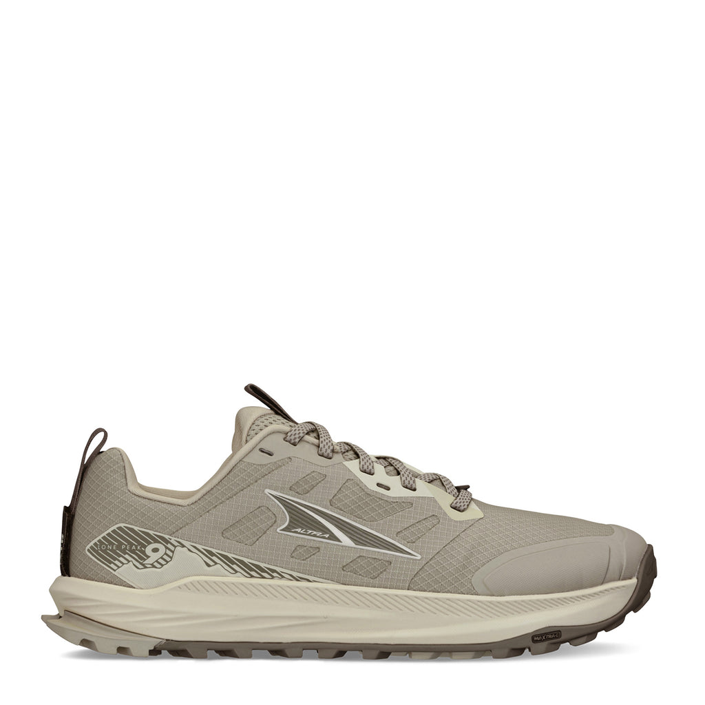 Women's Altra Lone Peak 9 Trail Running Shoe TAUPE AL0A85PR-923