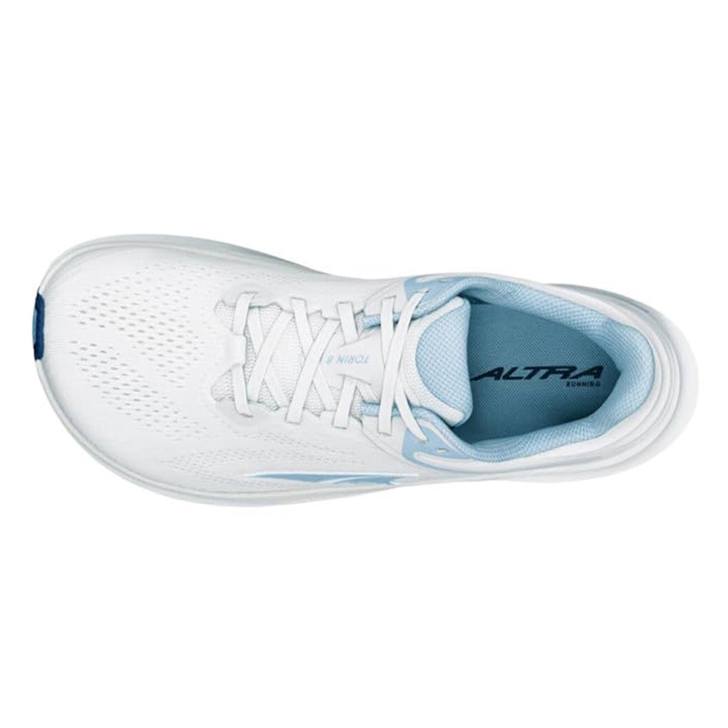 Women's Altra Torin 8 Running Shoe WHITE / LIGHT BLUE AL0A85QF-141