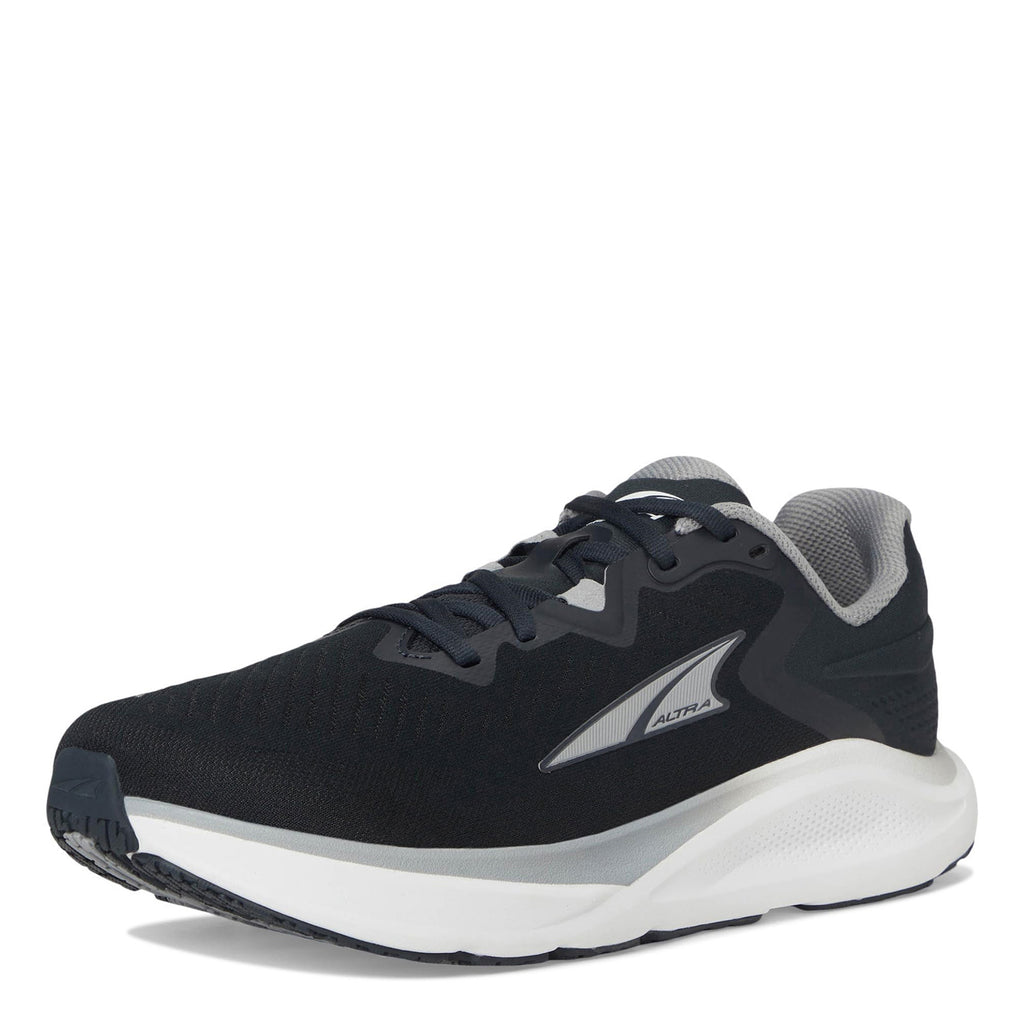 Men's Altra Paradigm 8 Running Shoe - Wide Width BLACK  WHITE AL0A85RP-010