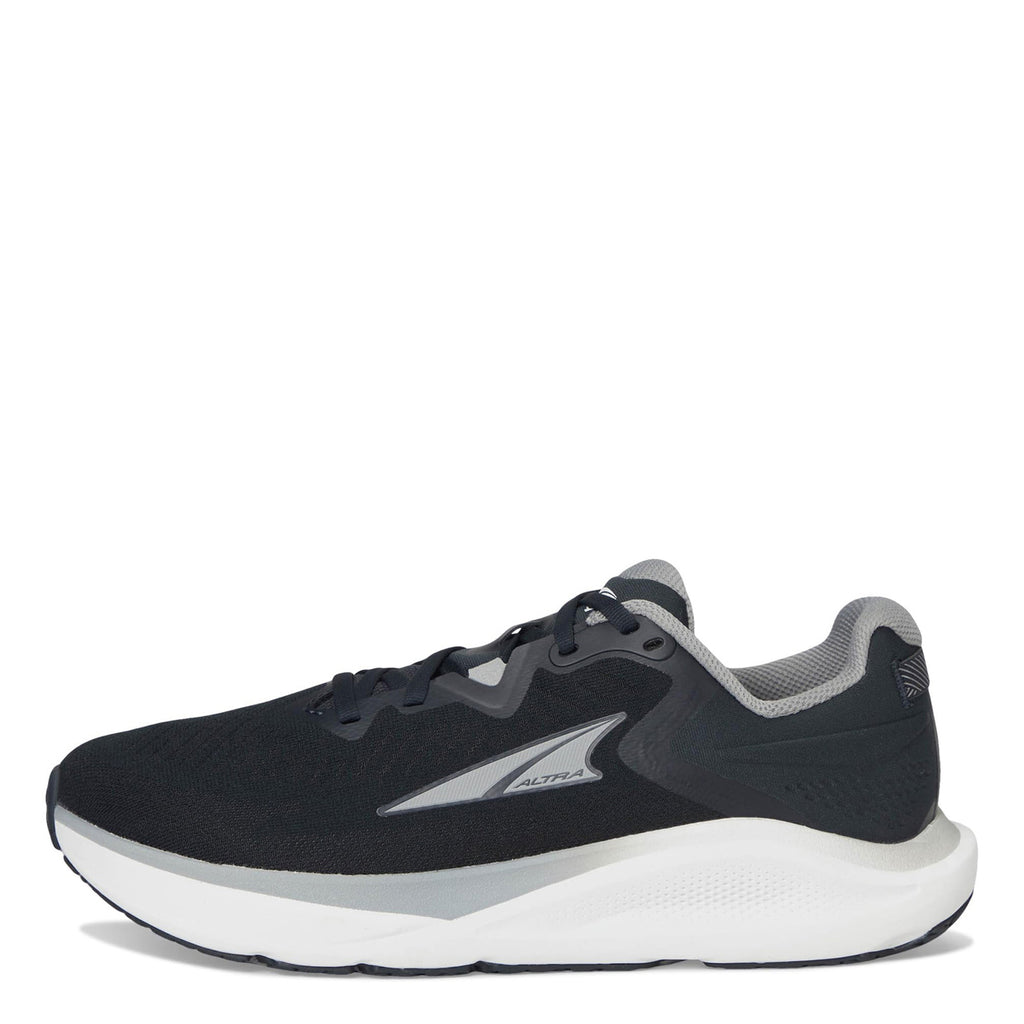 Men's Altra Paradigm 8 Running Shoe - Wide Width BLACK  WHITE AL0A85RP-010