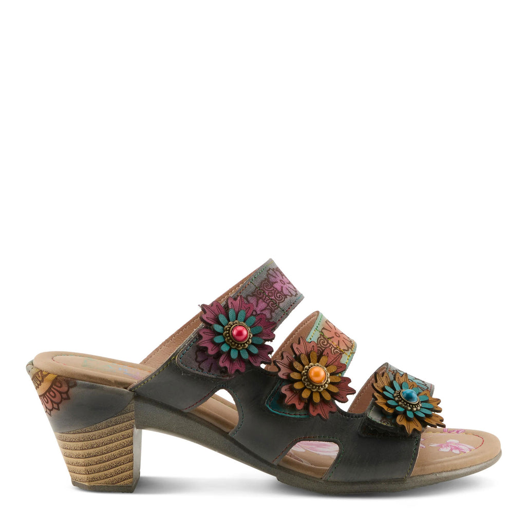 Women's L'Artiste By Spring Step Alexi Sandal GREY MULTI ALEXI-GRYM