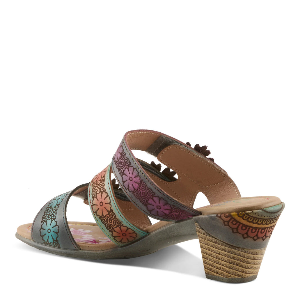 Women's L'Artiste By Spring Step Alexi Sandal GREY MULTI ALEXI-GRYM