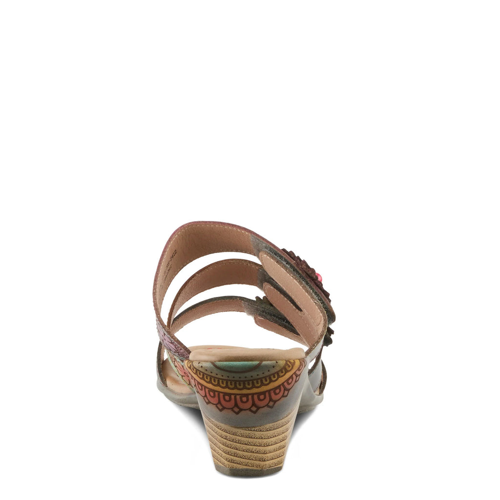 Women's L'Artiste By Spring Step Alexi Sandal GREY MULTI ALEXI-GRYM