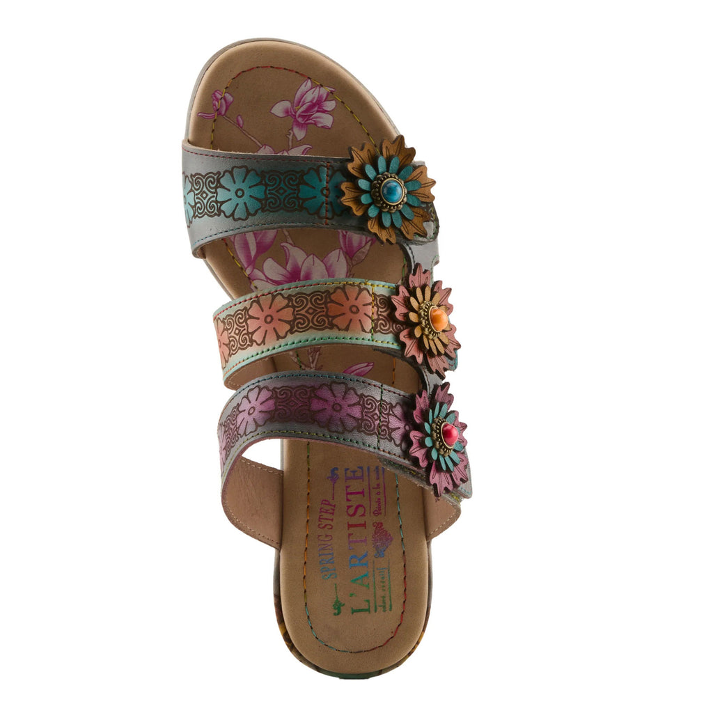 Women's L'Artiste By Spring Step Alexi Sandal GREY MULTI ALEXI-GRYM