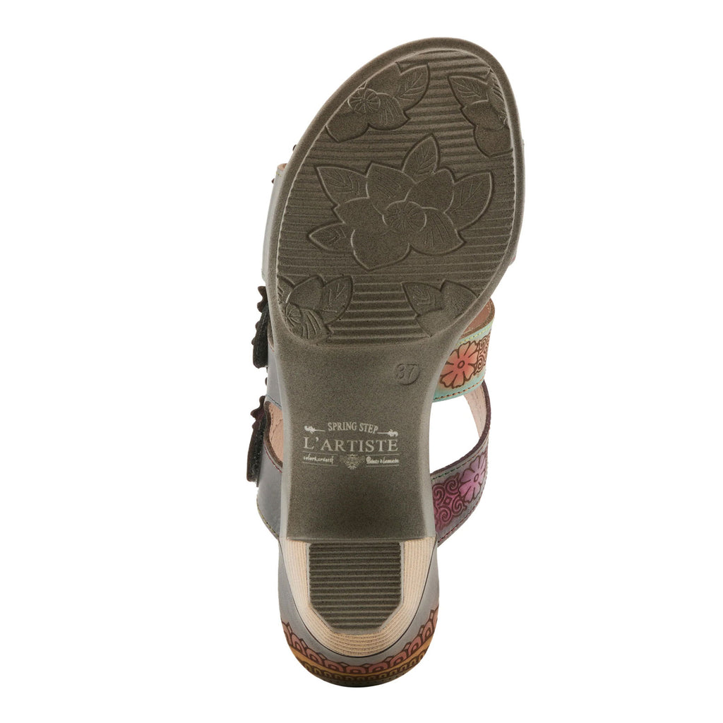 Women's L'Artiste By Spring Step Alexi Sandal GREY MULTI ALEXI-GRYM