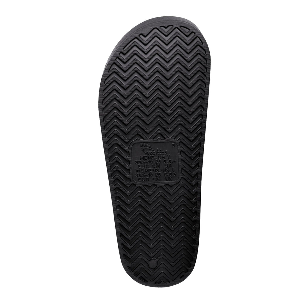 Unisex Archies Arch Support Slide BLACK ARSBLK