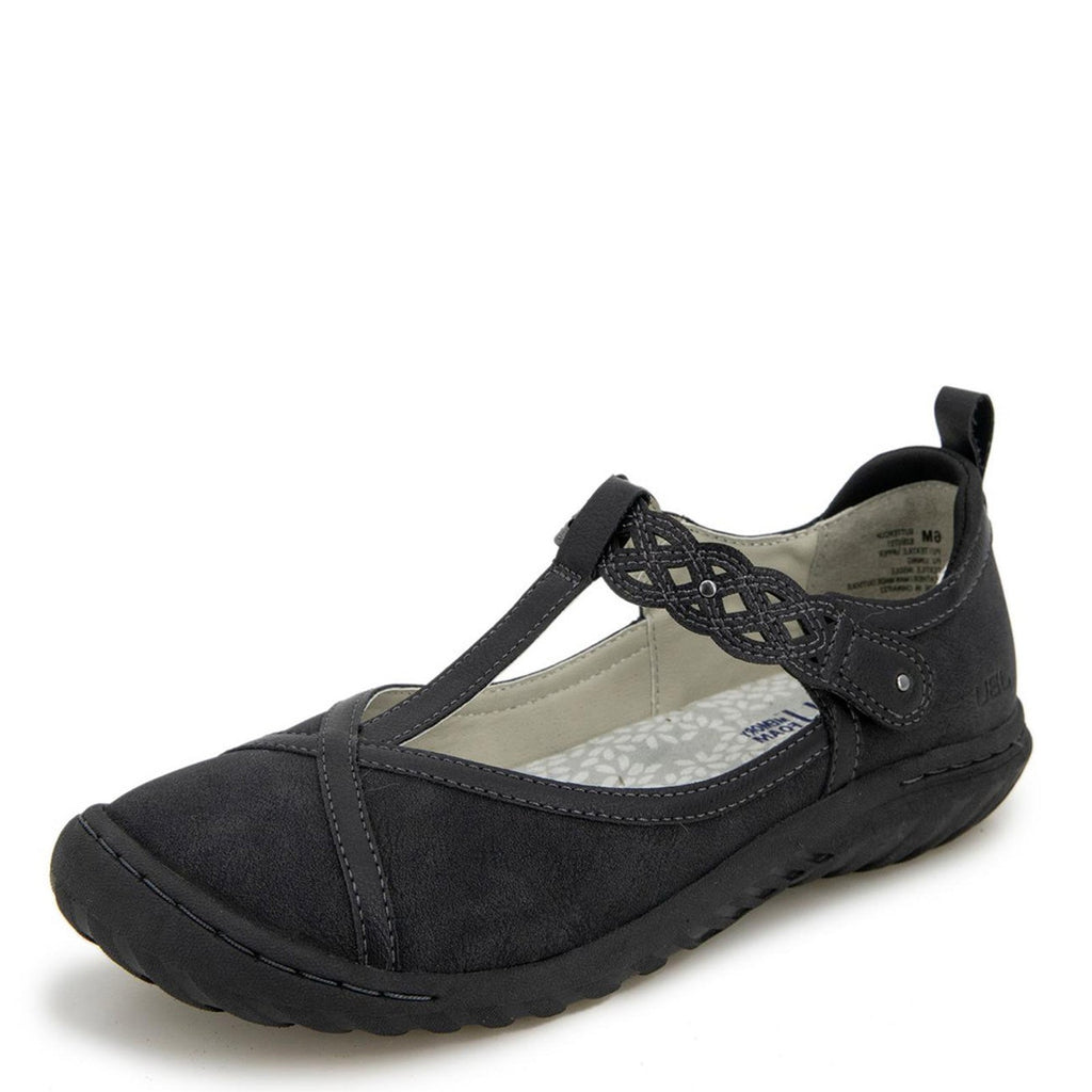 Women's JBU by Jambu Buttercup Slip-On - Wide Width BLACK B2BUT01W